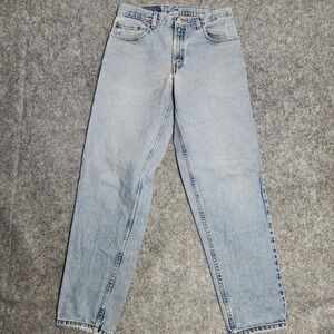 Levis 560 VTG 90s Jeans Men 32x32 Blue Loose Fit Tapered Leg Distressed Denim